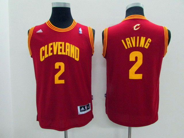 NBA Youth Cleveland Cavaliers 2 Irving Red Game Nike Jerseys